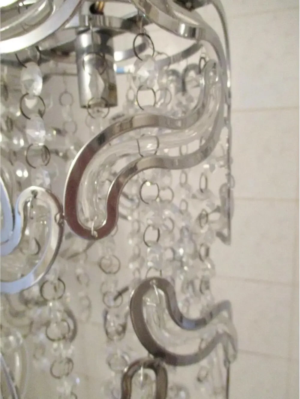 Pair of ET2 Twist 1-Light Pendants in Polished Chrome E21253-20PC